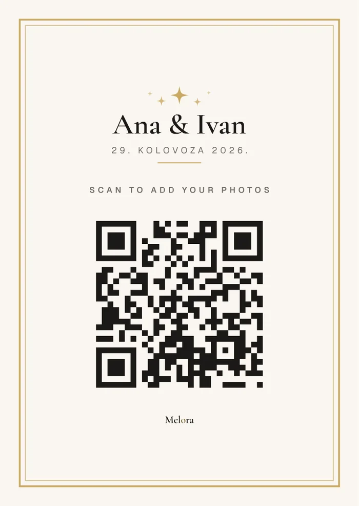 Party card design.